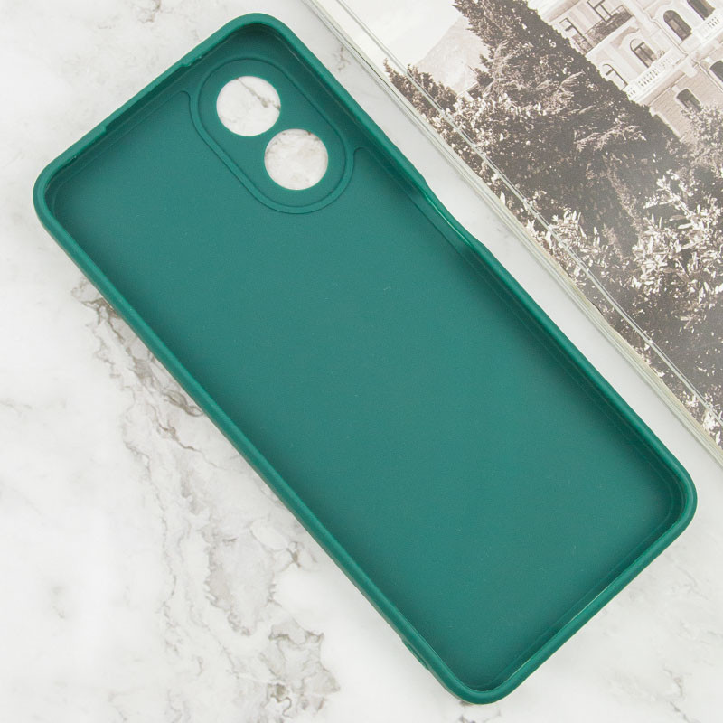 Фото Силіконовий чохол Candy Full Camera на Oppo A58 4G (Зелений / Green) в маназині vchehle.ua