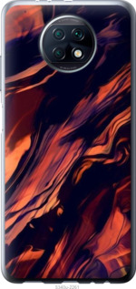 

Чехол Черно-оранжевая абстракция для Xiaomi Redmi Note 9T 1404627