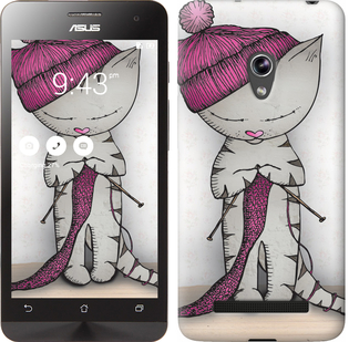 

Чехол Кошка рукодельница для Asus Zenfone 5 584441