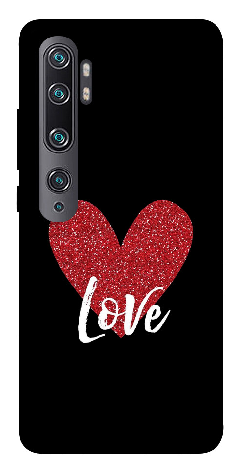 

Чехол Красное сердце для Xiaomi Mi Note 10 Pro 1099765
