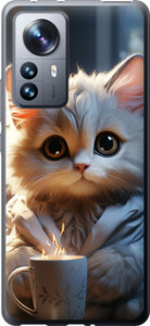Чохол White cat на Xiaomi 12 Pro