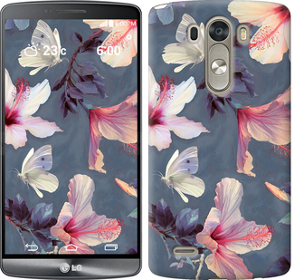 

Чехол Нарисованные цветы для LG D856 Dual G3 596250
