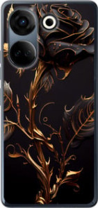 Чохол Троянда 3 на Tecno Camon 20 Pro