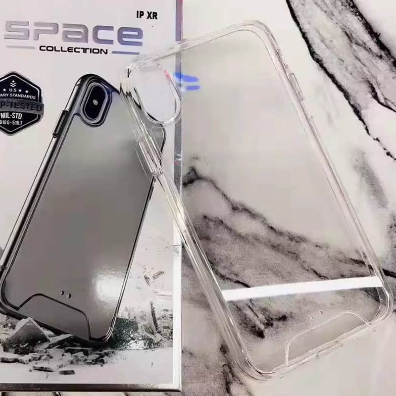 Чохол TPU Space Case transparent на Apple iPhone XR (6.1") (Прозорий) в магазині vchehle.ua