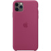 Чохол Silicone Case (AA) на Apple iPhone 11 Pro Max (6.5") (Малиновий / Pomegranate)