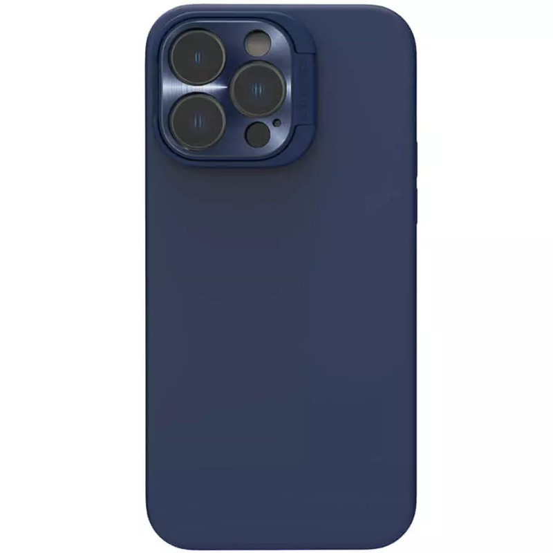 Чехол Silicone Nillkin LensWing Magnetic для Apple iPhone 14 Pro Max (6.7") (Синий / Blue)