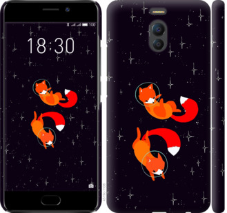 

Чехол Лисички в космосе для Meizu M6 Note 870295