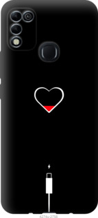 

Чехол Подзарядка сердца для Infinix Hot 11 Play 1419486