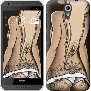 

Чохол Дівчина з татуюванням на HTC Desire 620 644199