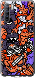 

Чехол Абстрактная анимация для Oppo Reno 3 1442897