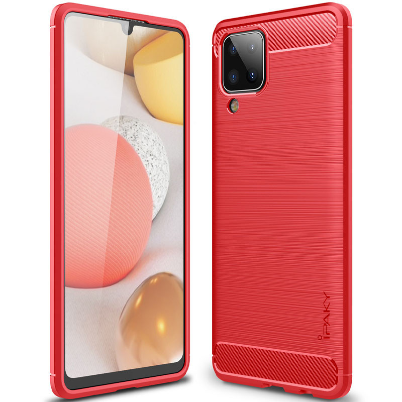 

TPU чохол iPaky Slim Series для Samsung Galaxy A12 (Червоний) 1126411