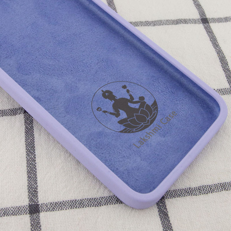 Фото Чохол Silicone Case Lakshmi Square Full Camera на Apple iPhone 11 (6.1") (Эстетический дефект / Бузковий / Dasheen) на vchehle.ua