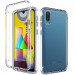 Чохол TPU + PC Full Body з захистом 360 на Samsung Galaxy A02 (Прозорий)