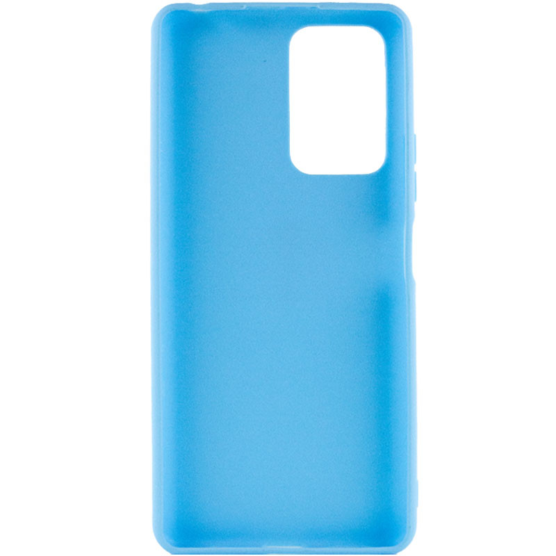 Фото Силиконовый чехол Candy для Xiaomi Poco M5 (Голубой) на vchehle.ua
