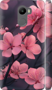 Чехол Пурпурная сакура для Xiaomi Redmi 4