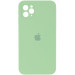 Чохол Silicone Case Square Full Camera Protective (AA) на Apple iPhone 11 Pro Max (6.5") (М'ятний / Mint)