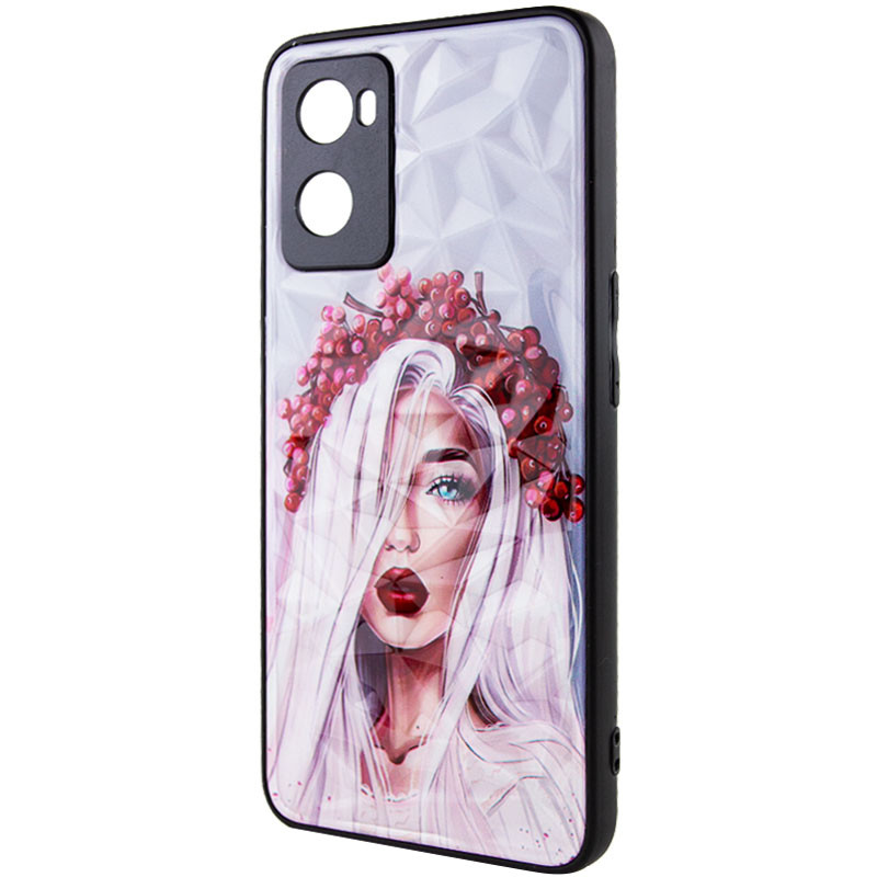 TPU+PC чохол Prisma Ladies на Oppo A57s / A77s (Ukrainian Girl) в магазині vchehle.ua