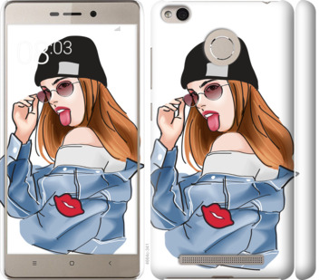 

Чехол Девушка v3 для Xiaomi Redmi 3s 843060