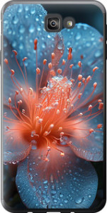 Чохол Роса на квітці на Samsung Galaxy J7 Prime