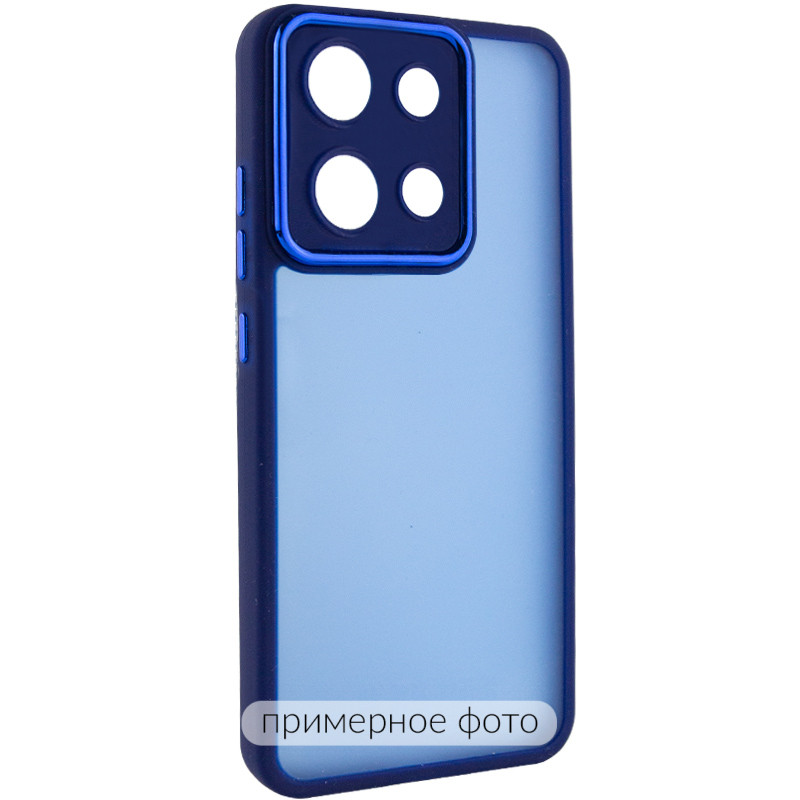 TPU+PC чехол Accent для Xiaomi Redmi 14C / Poco C75 (Blue)