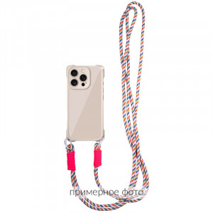 Чехол TPU CrossBody with straps для Apple iPhone 15 (6.1")