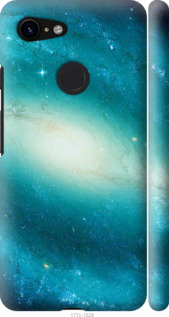 Чехол Голубая галактика для Google Pixel 3