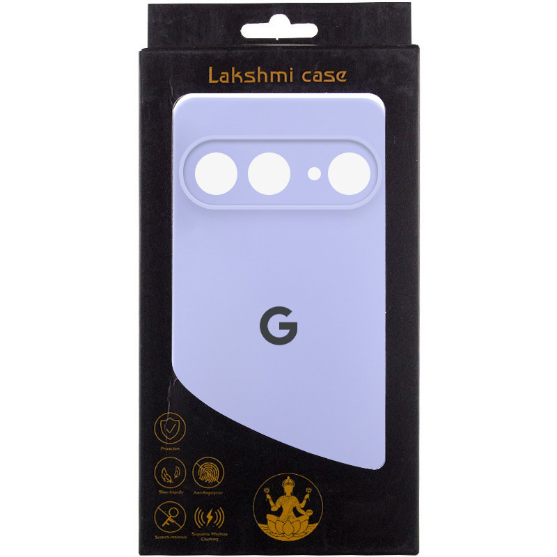 Купити Чохол Silicone Cover Lakshmi Full Camera (AAA) with Logo на Google Pixel 9 (Бузковий / Dasheen) на vchehle.ua