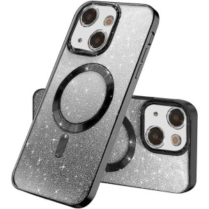 TPU чехол Delight case with Magnetic Safe с защитными линзами на камеру для Apple iPhone 13 mini (5.4")
