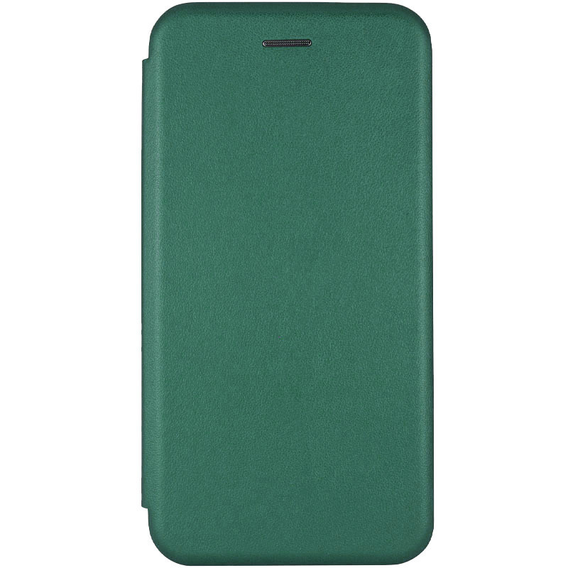 Кожаный чехол-книжка Classy для Motorola Moto G05 / E15 (Зеленый)