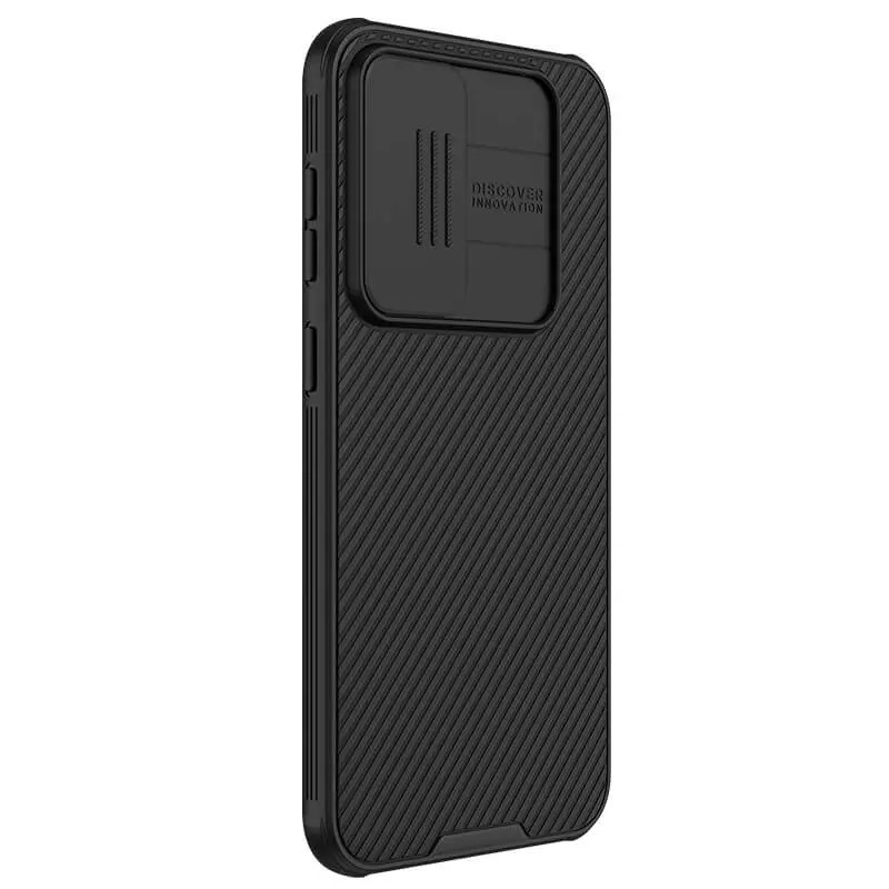 Фото Карбоновая накладка Nillkin CamShield Pro для Samsung Galaxy S23 FE (Black) на vchehle.ua