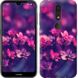 

Чохол Пурпурні квіти на Nokia 4.2 762913