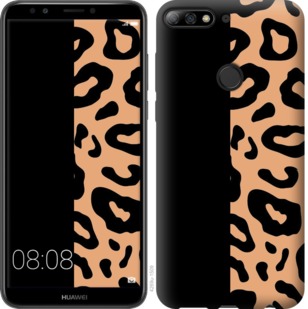 

Чехол Пятна леопарда для Huawei Y7 Prime (2018) 727225