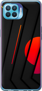 

Чехол Разноцветные полосы для Oppo Reno 4 Lite 1610470