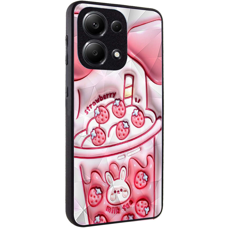 TPU+PC чохол Prisma Fluffie на Xiaomi Poco X6 / Note 13 Pro 5G (Strawberry)