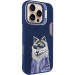 TPU+PC чехол Friends для Apple iPhone 16 Pro (6.3") (Blue Wolf)