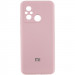 Чехол Silicone Cover Lakshmi Full Camera (AAA) with Logo для Xiaomi Redmi 12C (Розовый / Pink Sand)