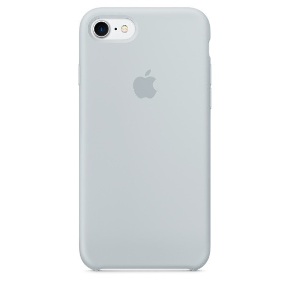 

Оригінальний силіконовий чохол для iPhone 7 (4.7'') (Блакитний / Mist blue) 542323