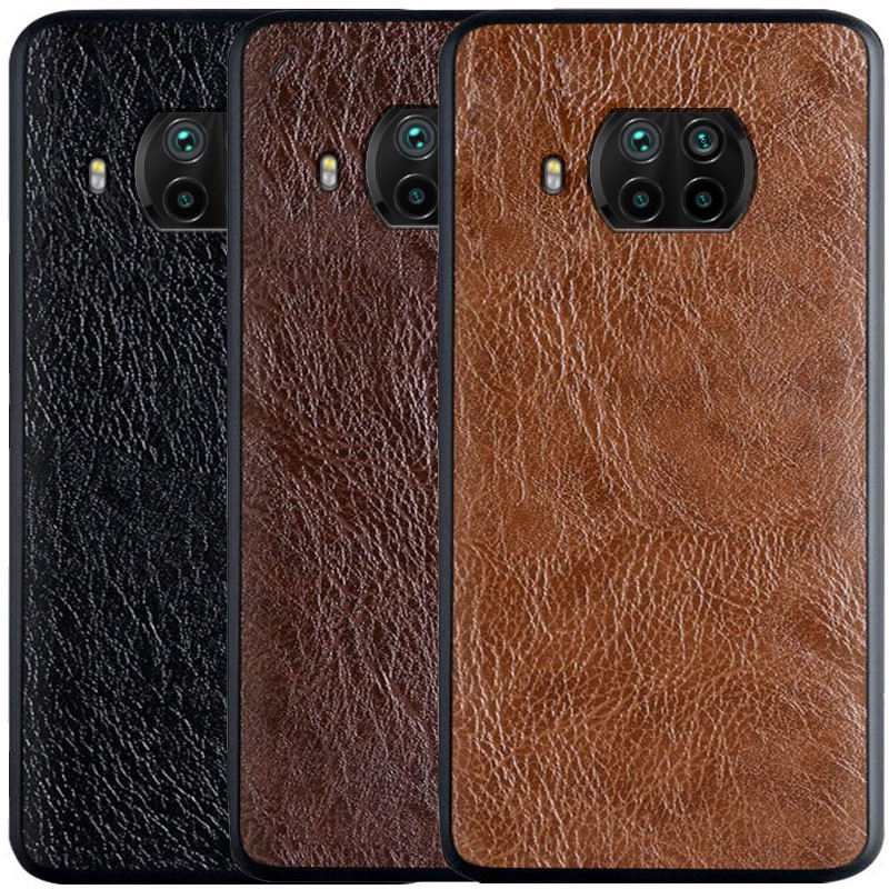 Кожаный чехол PU Retro classic для Xiaomi Mi 10T Lite / Redmi Note 9 Pro 5G