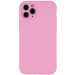 Чохол Silicone Case Full Camera Protective (AA) NO LOGO на Apple iPhone 12 Pro Max (6.7") (Рожевий / Light pink)