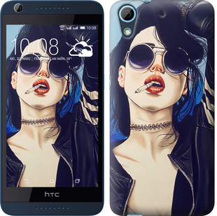 

Чехол Девушка на стиле для HTC Desire 626G 643705
