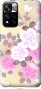 Чехол Японские цветы для Xiaomi Redmi Note 11 Pro