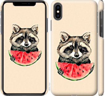 

Чохол Єнотик з кавуном на iPhone XS Max 799490