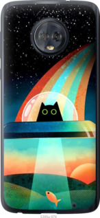 

Чохол Кот, нло, радуга, рыба для Motorola Moto G6 Plus 1403412