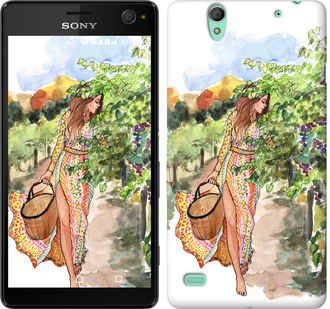 

Чехол Девушка Лето для Sony Xperia C4 E5333 103027
