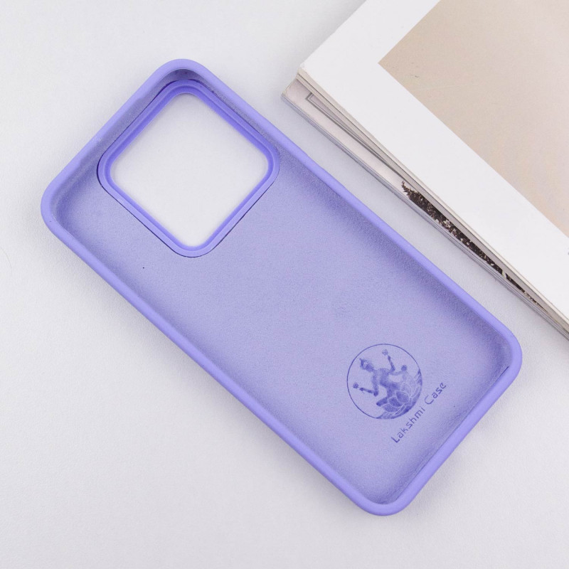 Чохол Silicone Cover Lakshmi (AAA) на Xiaomi Poco X6 / Note 13 Pro 5G (Бузковий / Dasheen) в магазині vchehle.ua