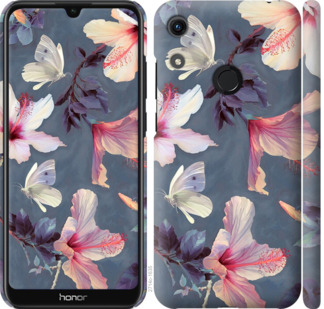 

Чехол Нарисованные цветы для Huawei Y6s 902376
