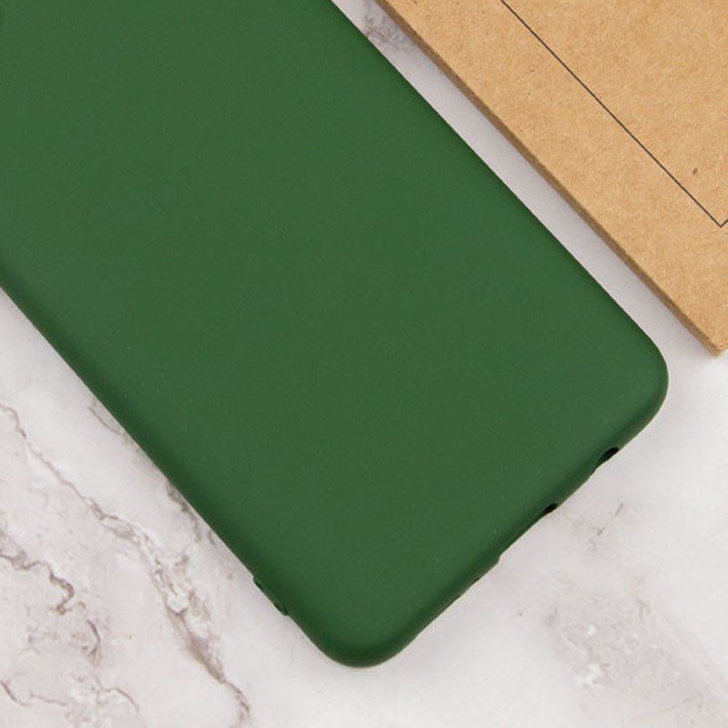 Чохол Silicone Cover Lakshmi Full Camera (A) на Xiaomi 12T / 12T Pro (Зелений / Dark green) в магазині vchehle.ua