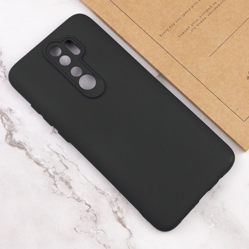 Чохол Silicone Cover Lakshmi Full Camera (AA) на Xiaomi Redmi Note 8 Pro (Чорний / Black) в магазині vchehle.ua