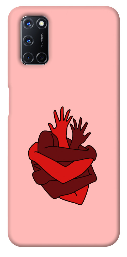 

Чехол Сердце из рук для Oppo A72 1107861
