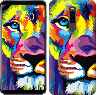 

Чехол Разноцветный лев для Meizu Note 8 689591